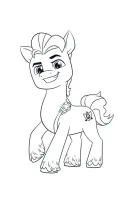 My little pony kleurplaat 6